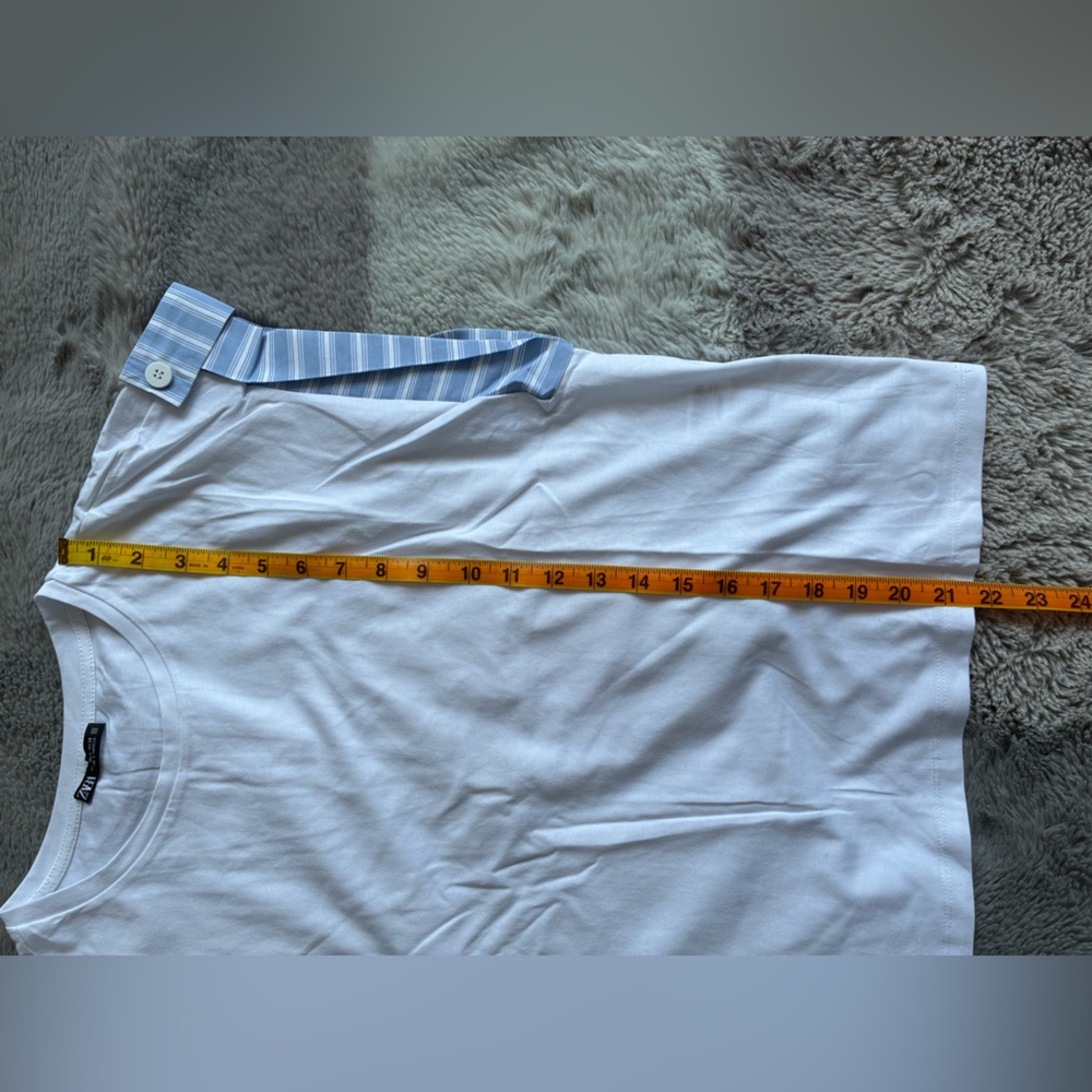 NWOT- Zara 100% Cotton T-shirt - Picture 5 of 5